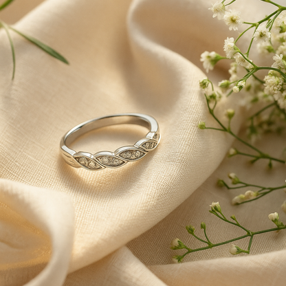 Whisper Leaf Ring