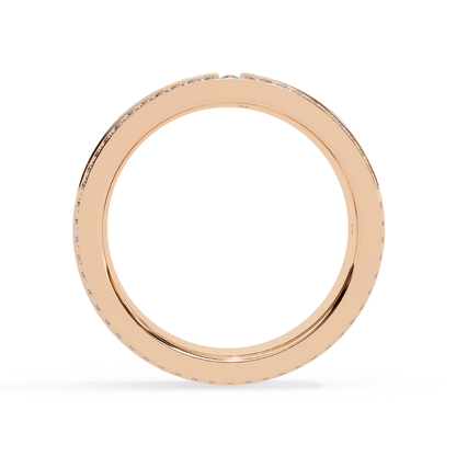 Twin Line (925 Sterling Silver base)