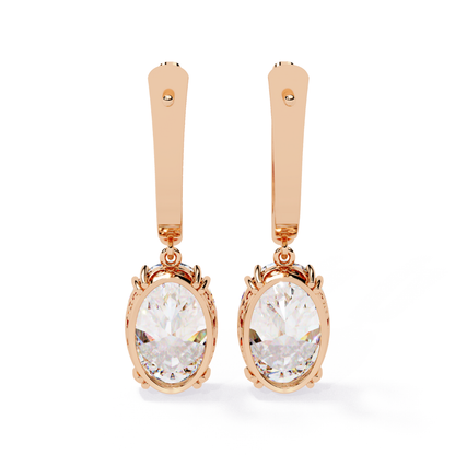 Serene Drop Earrings (925 Sterling Silver base)