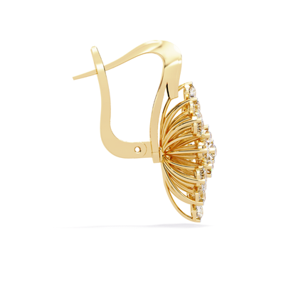 Starburst Drops (925 Sterling Silver base)