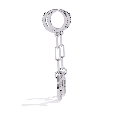 Halo Link Drops (925 Sterling Silver base)