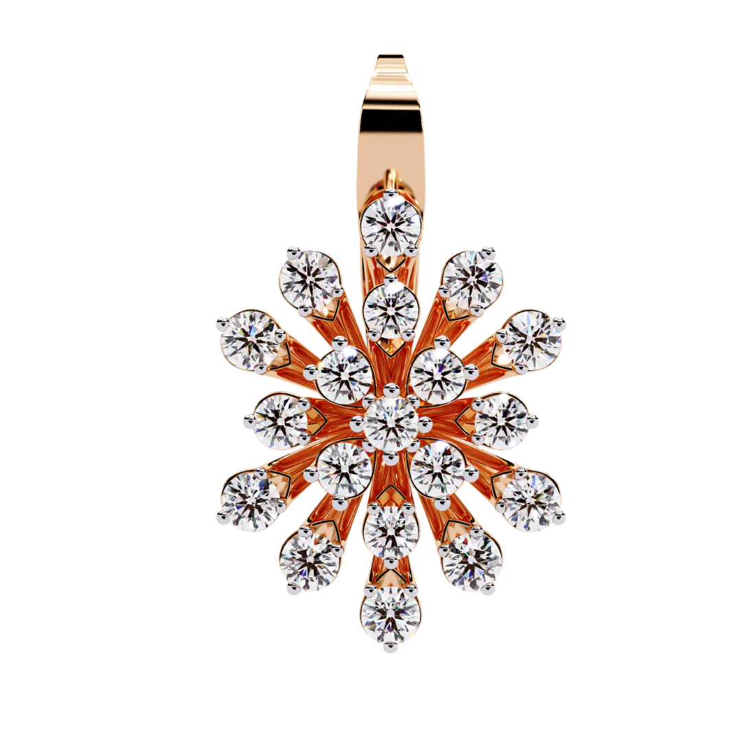 Starburst Drops (925 Sterling Silver base)