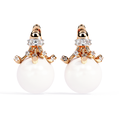 Pearl Muse Earrings (925 Sterling Silver base)