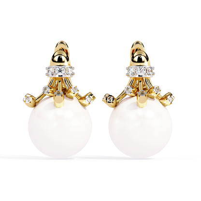 Pearl Muse Earrings (925 Sterling Silver base)