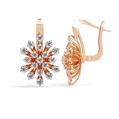 Starburst Drops (925 Sterling Silver base)