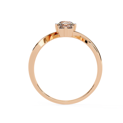 Trinity Glow Ring (925 Sterling Silver base)