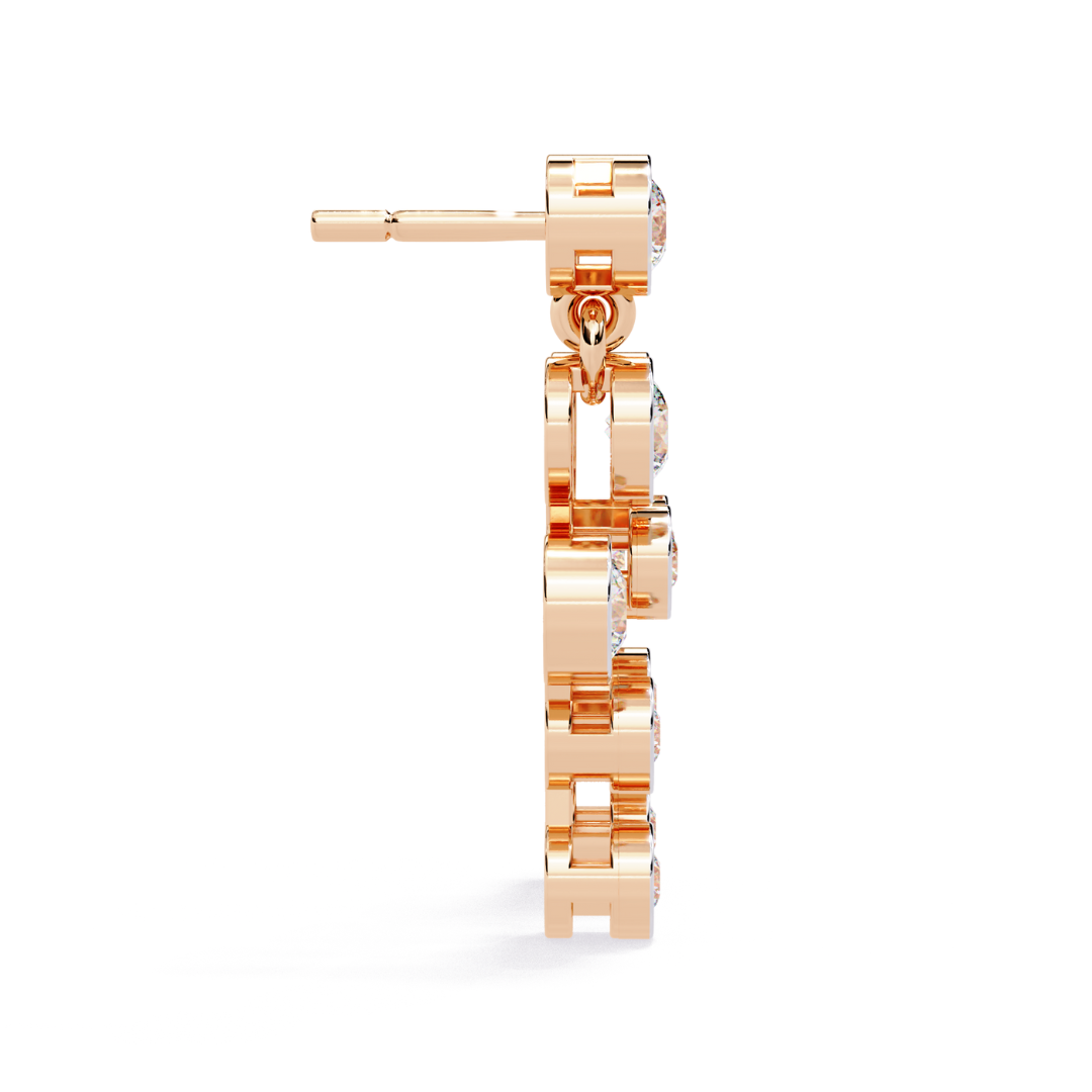 Stellar Line Drops (925 Sterling Silver base)