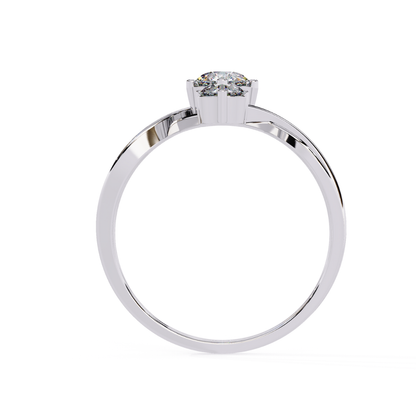 Trinity Glow Ring (925 Sterling Silver base)