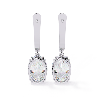 Serene Drop Earrings (925 Sterling Silver base)